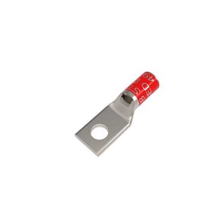 Burndy Copper Compression Lug, 1 Hole w/ Inspection Window, 8 AWG/6 AWG, 5/16 YA8CL2BOX